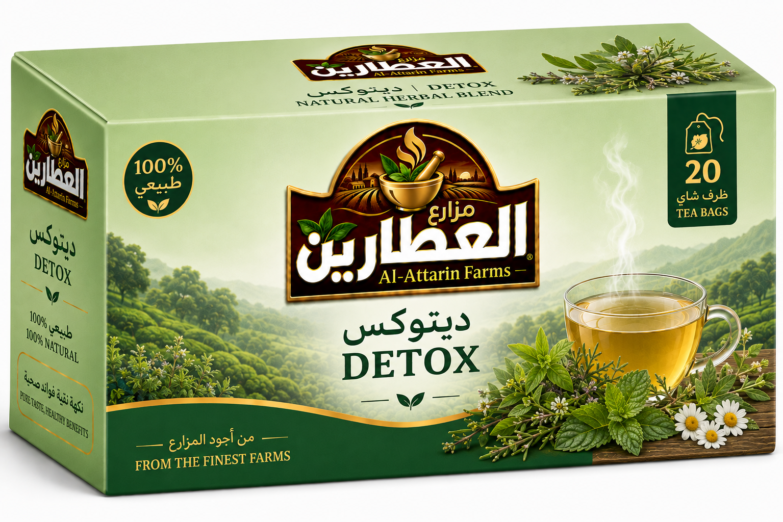 Wellness herbal tea